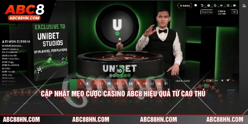 Cập nhật mẹo cược casino ABC8 hiệu quả từ cao thủ